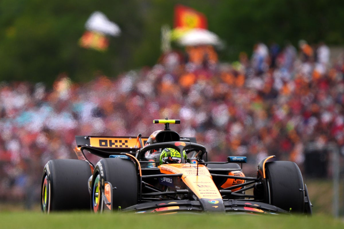 Lando Norris holds off Oscar Piastri to win thrilling Hungarian Grand Prix