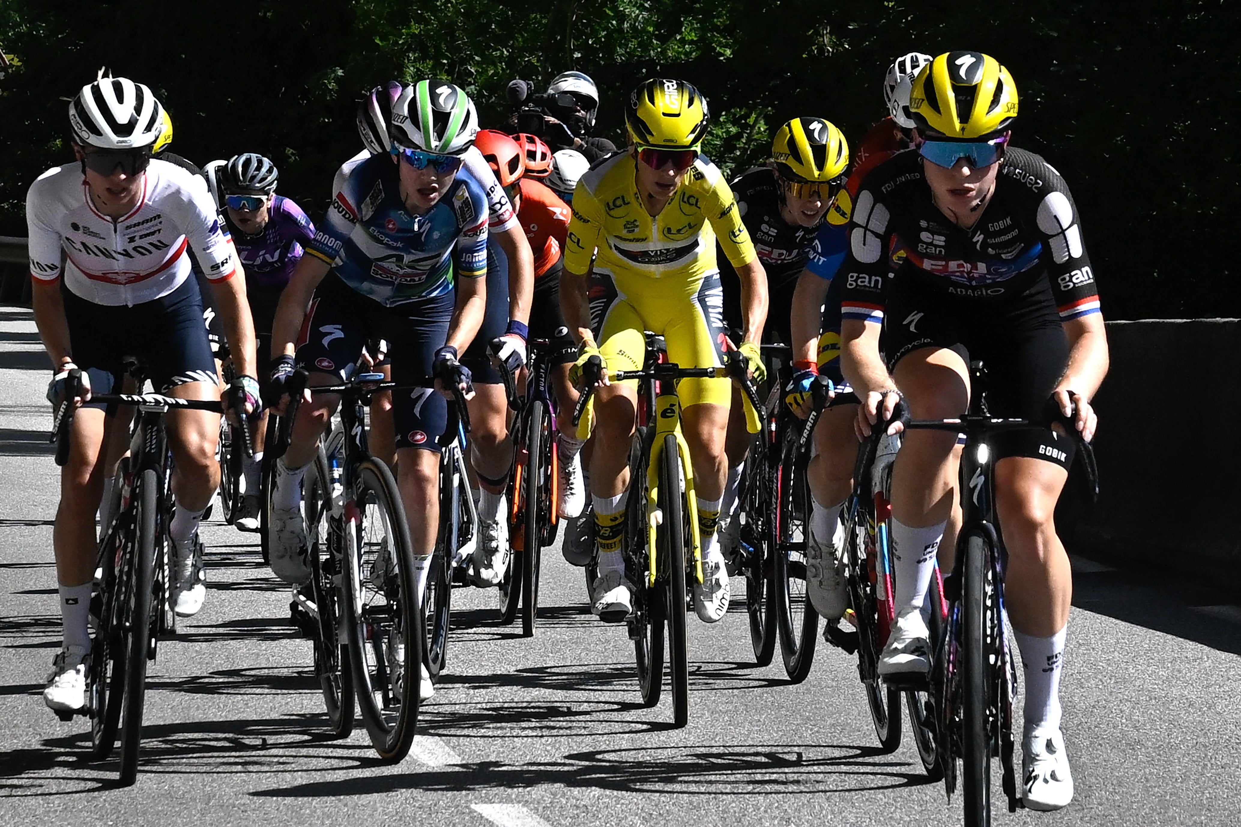 Ferrand-Prevot fue sombreado por Gigante, Vollering y Niewiadoma en el último día de la carrera