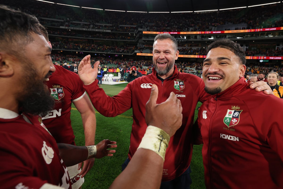 Why Andy Farrell is favourite to lead the Lions again despite letting golden opportunity slip