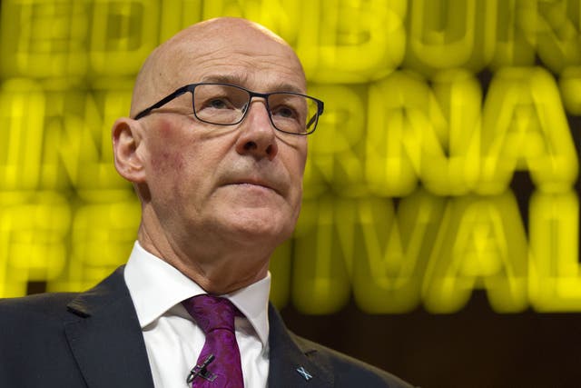 First Minister John Swinney said he had written to the Prime Minister about the issue last month (Jane Barlow/PA)