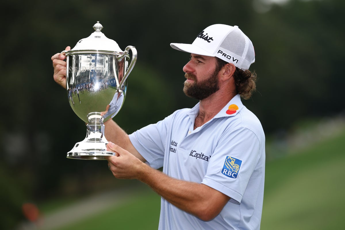 Cameron Young eases to first PGA Tour title at Wyndham Championship