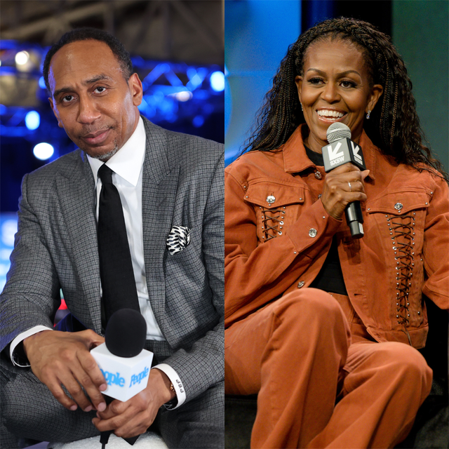 <p>Stephen A Smith says he took ‘major offense’ over remarks made by Michelle Obama during the 2024 presidential election, when the former First Lady seemingly scolded young Black men over considering a vote for Donald Trump</p>