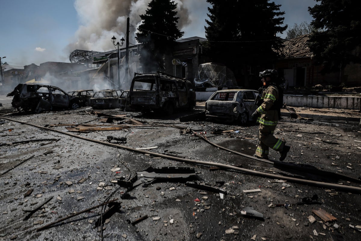 Ukraine-Russia latest: Fire at Zaporizhzhia nuclear plant contained after explosions