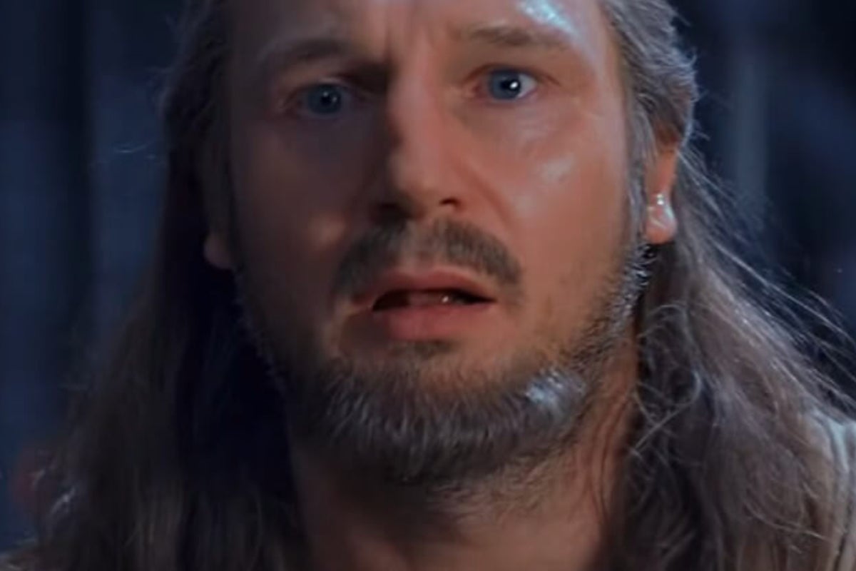 Liam Neeson criticises ‘namby-pamby’ scene in Star Wars film The Phantom Menace