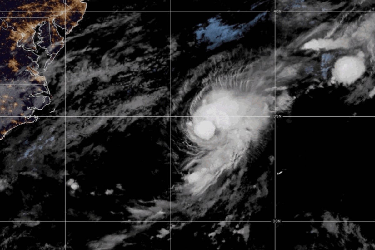 Tropical Storm Dexter churns in the Atlantic, but it's expected to move away from the US coast