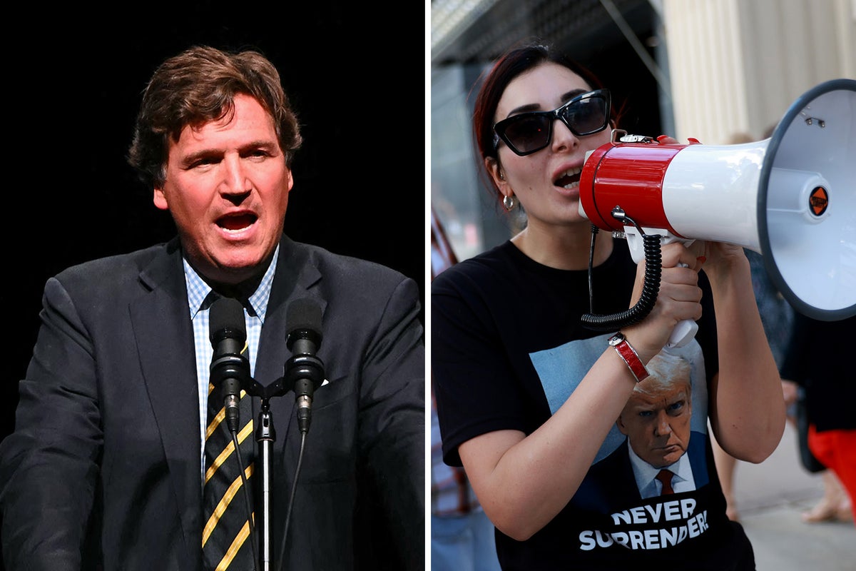 Laura Loomer reignites fight with ‘terrible person’ Tucker Carlson in string of social media posts