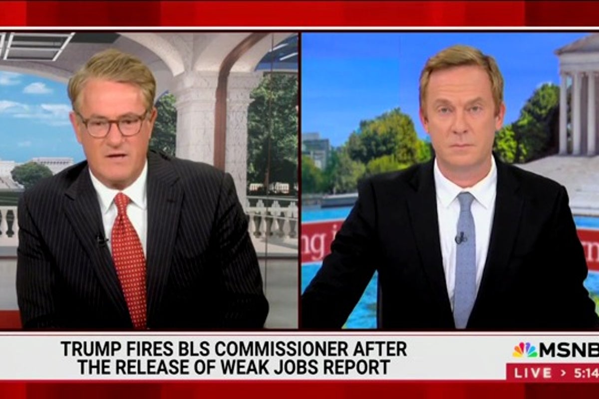 Morning Joe ridicules GOP for justifying Trump’s firing of Labor Stats chief: ‘Put on their Baghdad Bob hat’