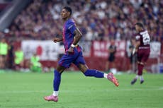 Marcus Rashford scores first goal for Barcelona in 5-0 rout