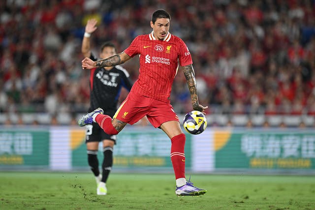 <p>Nunez’s fine form in pre-season has attracted admirers</p>