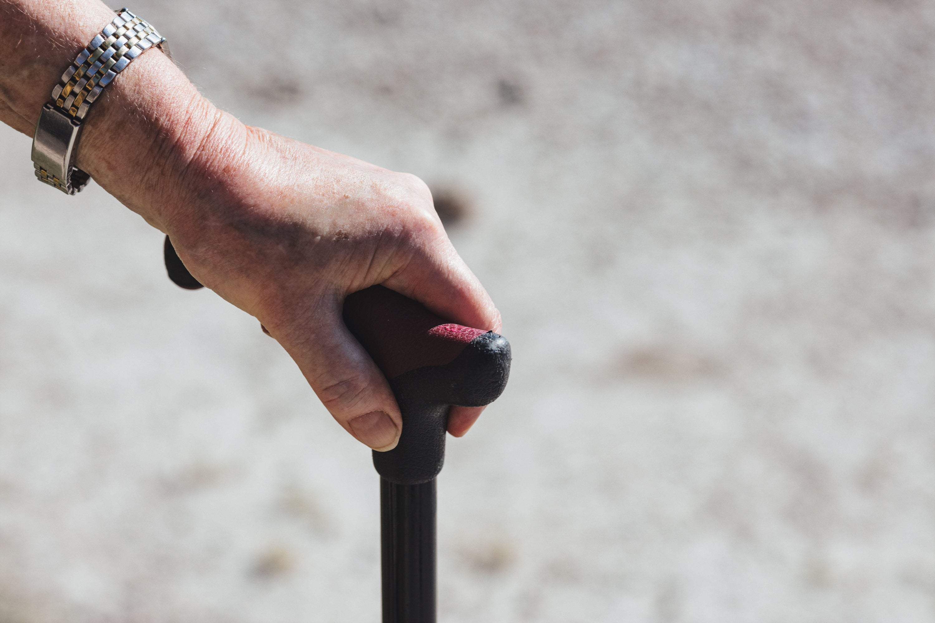 Using walking aids or sticks will offer more support