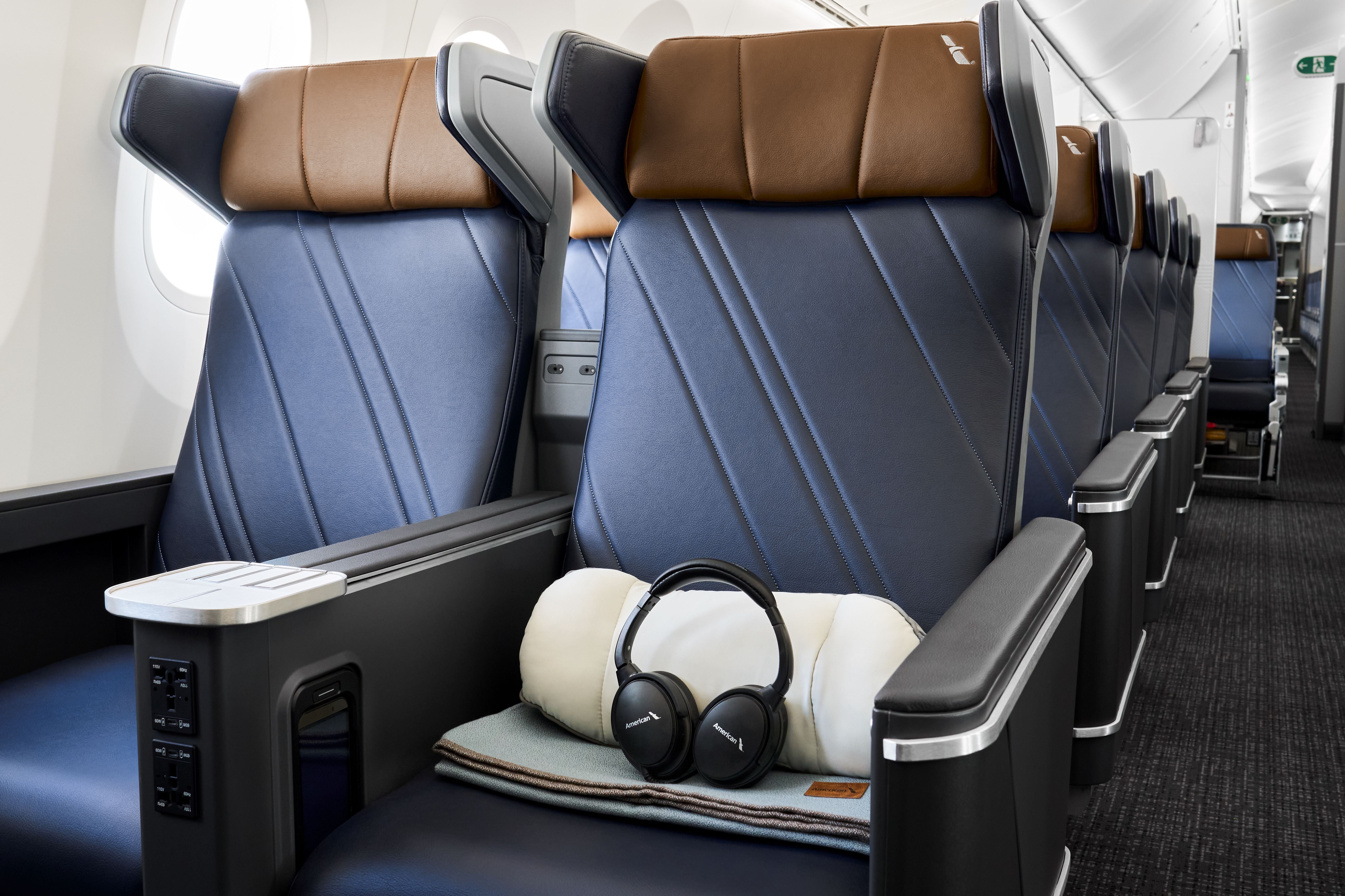 Premium economic seats have a 38-inch location and 19-19.5 inches width