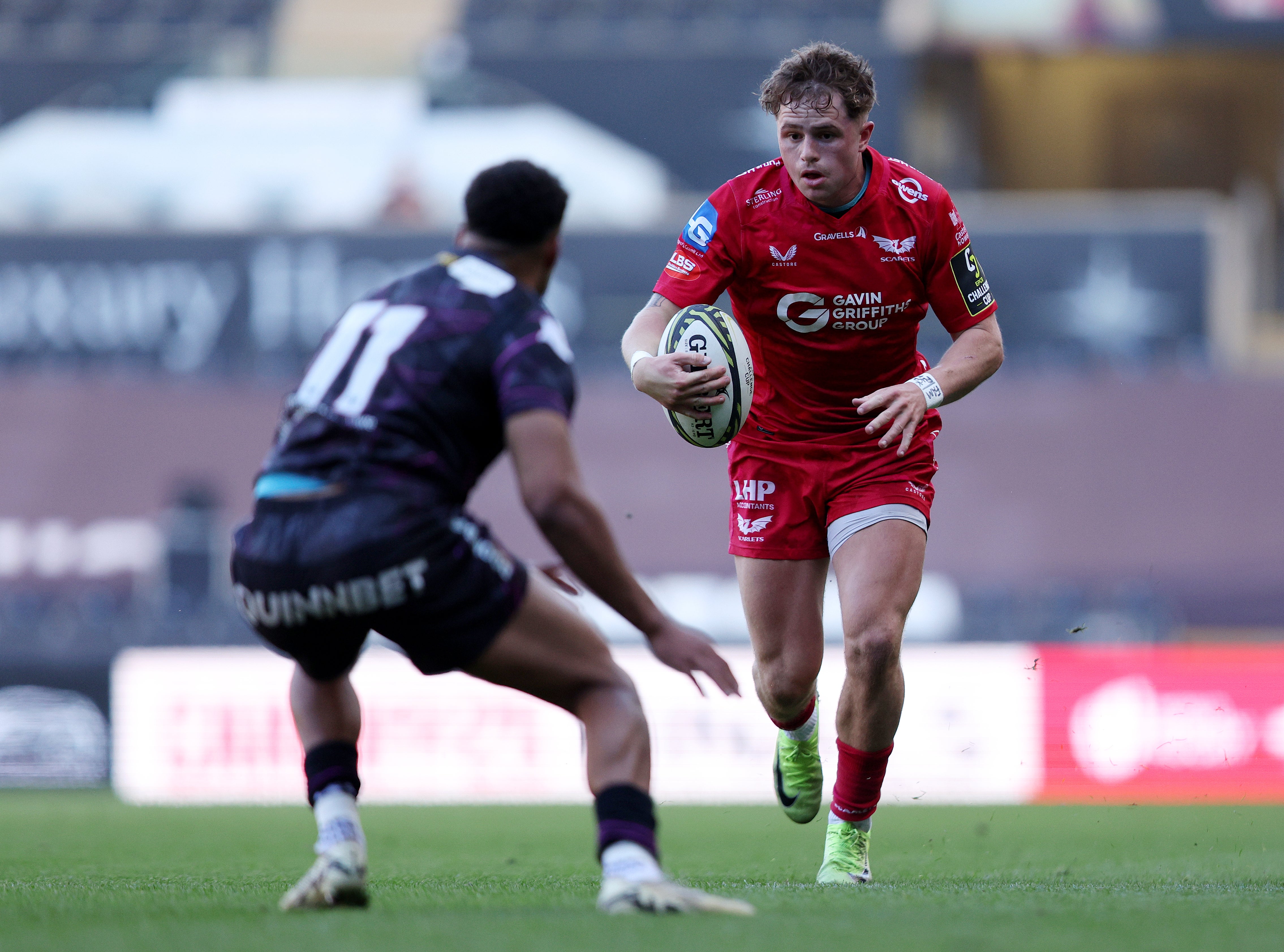 Macs Page is a rising star of Welsh rugby