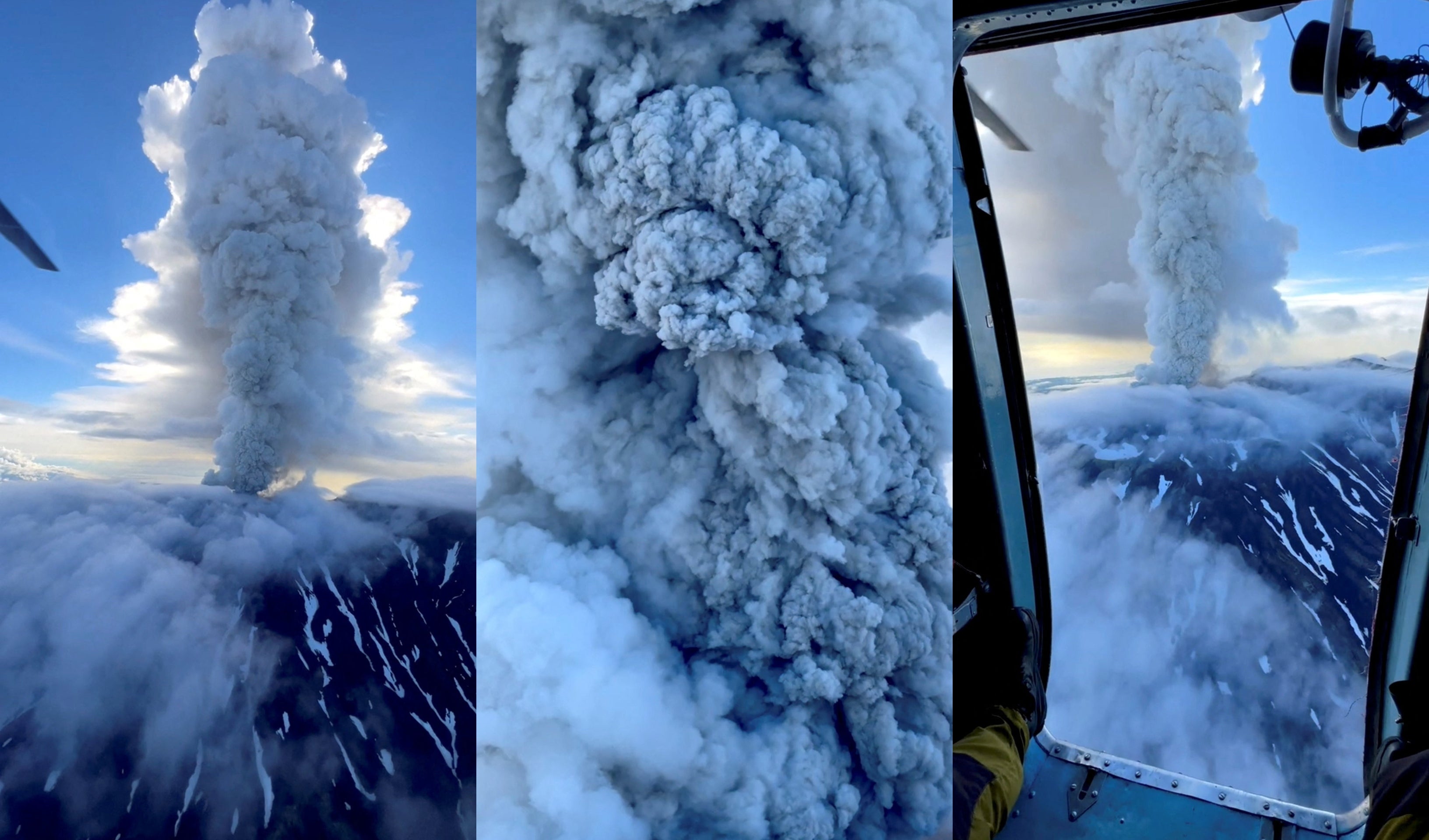 <p>Russian volcano in Kamchatka erupts for the first time in 600 years (Reuters)</p>