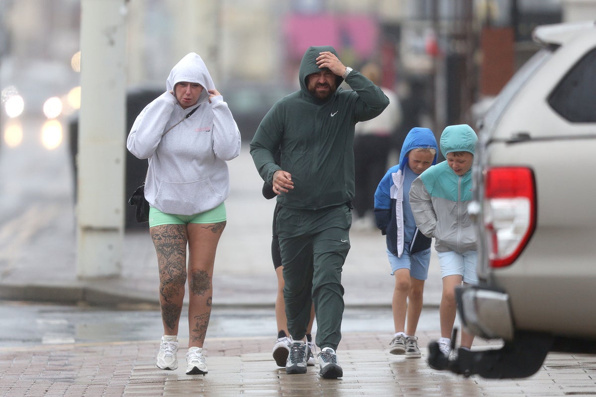 The yellow and amber warnings issued ahead of Storm Floris