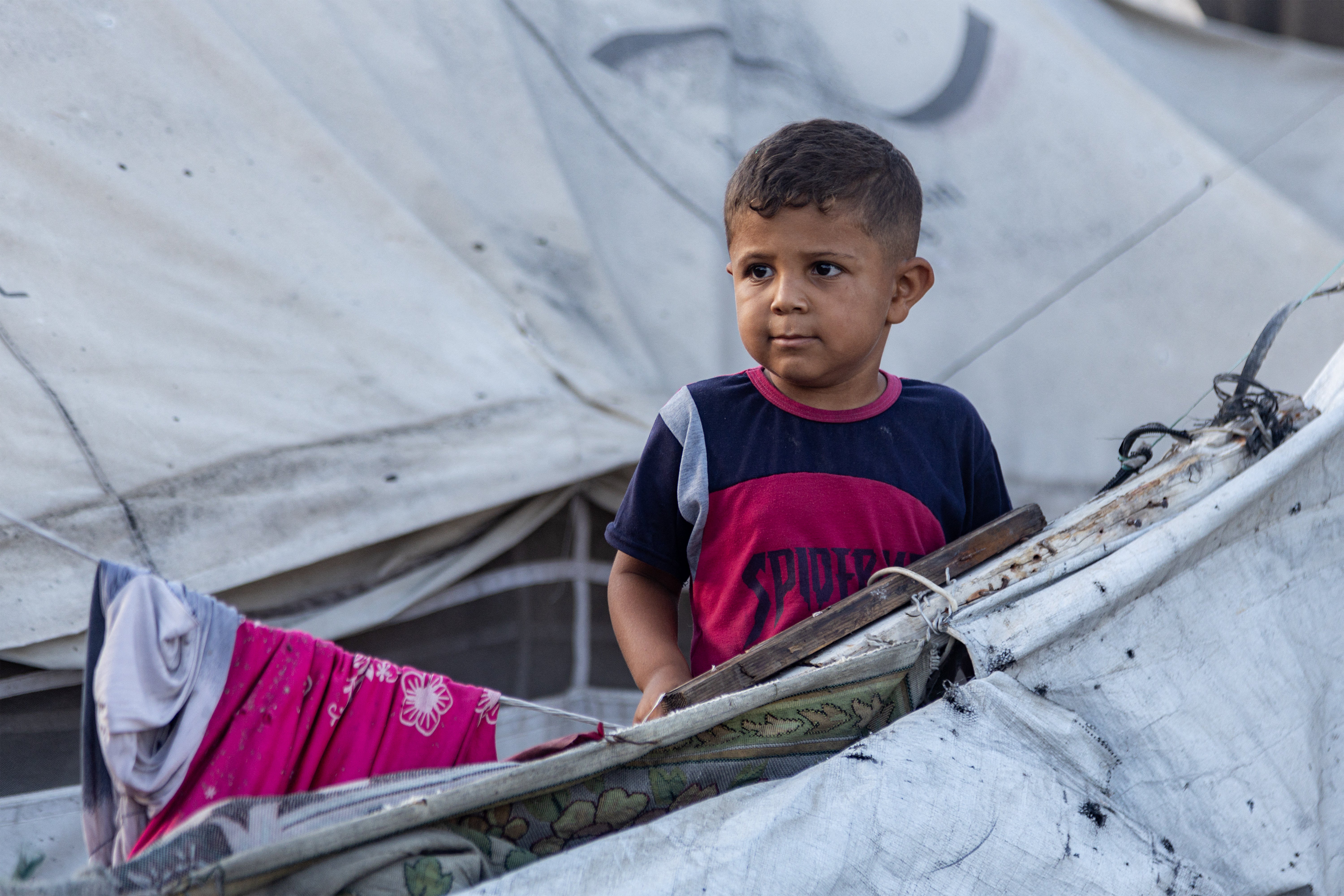 Up to 40,000 children have lost one or two parents, the Palestinian statistics agency says