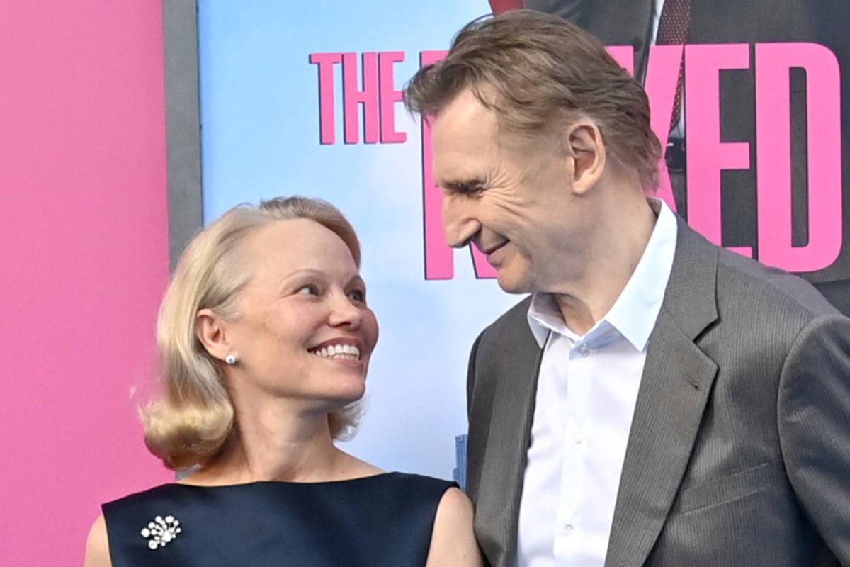 Pamela Anderson says she was ‘afraid’ to meet Liam Neeson before