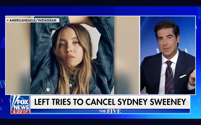 <p>Fox News host Jesse Watters suggested Sydney Sweeney and Barron Trump could ‘create the greatest political dynasty’, hours after President Donald Trump praised her controversial ad campaign </p>