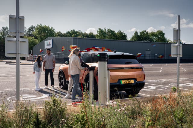 <p>Legoland has 34 EV charging bays on site</p>