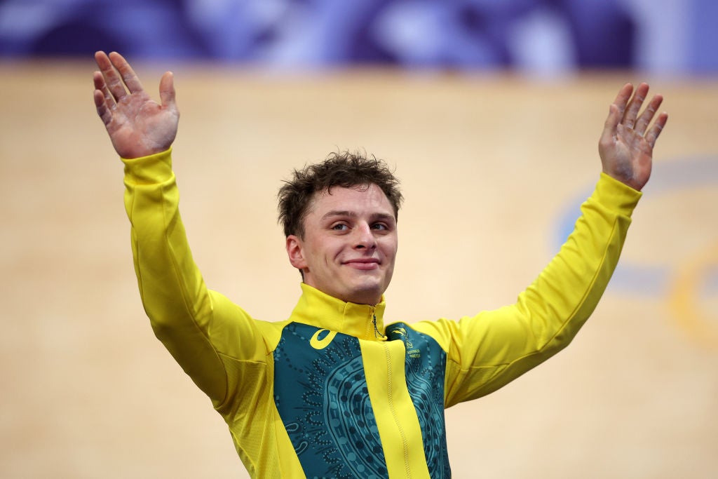 Richardson, then representing Australia, won three medals at the Paris Olympics