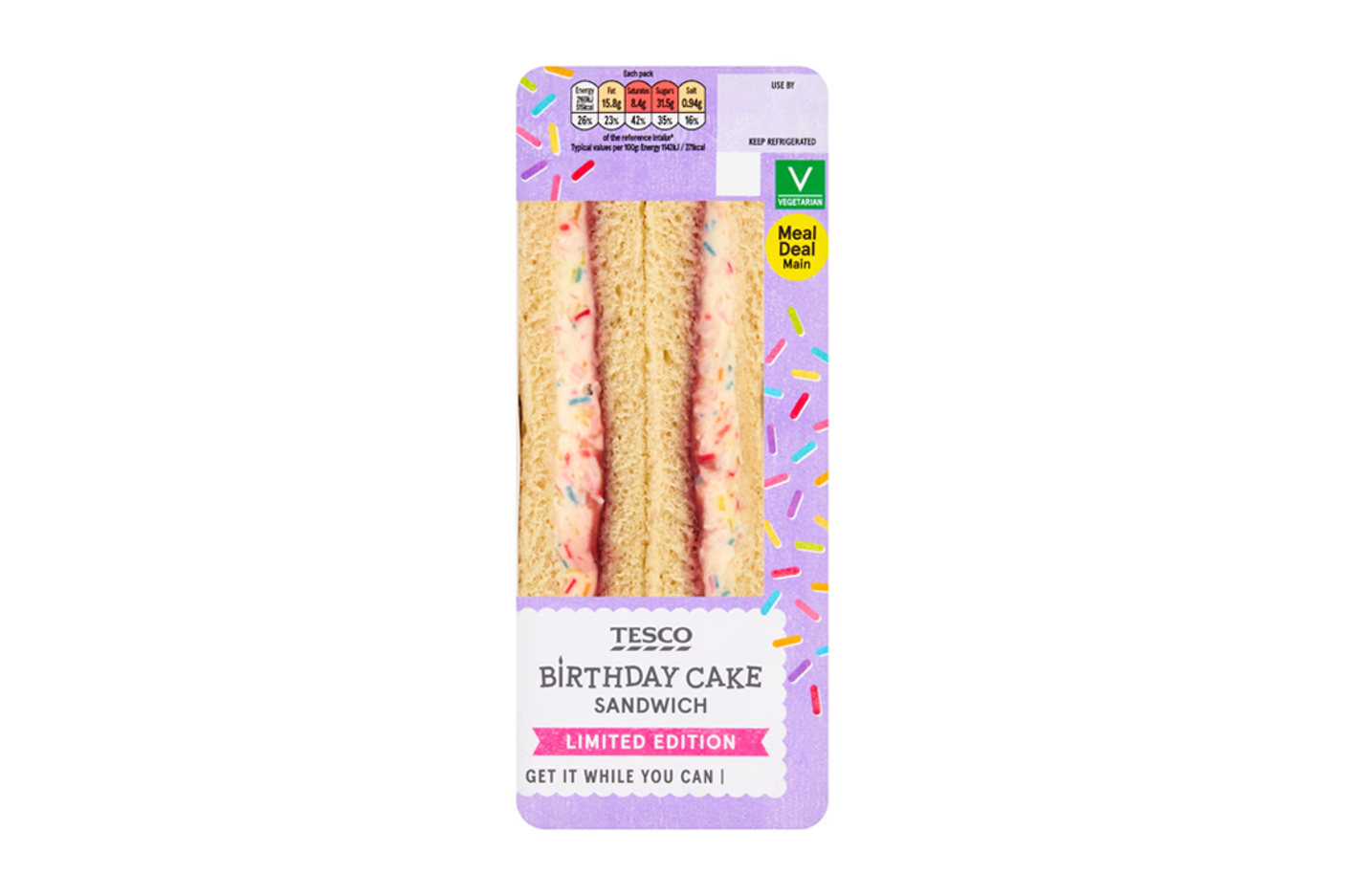 We Just Tried Tesco s Viral birthday Cake Sandwich And We Have We Just Tried Tesco s Viral birthday Cake Sandwich And We Have