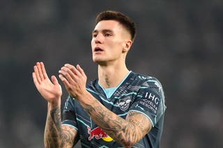Manchester United have joined the battle for Leipzig’s Benjamin Sesko (Andrew Milligan/PA)