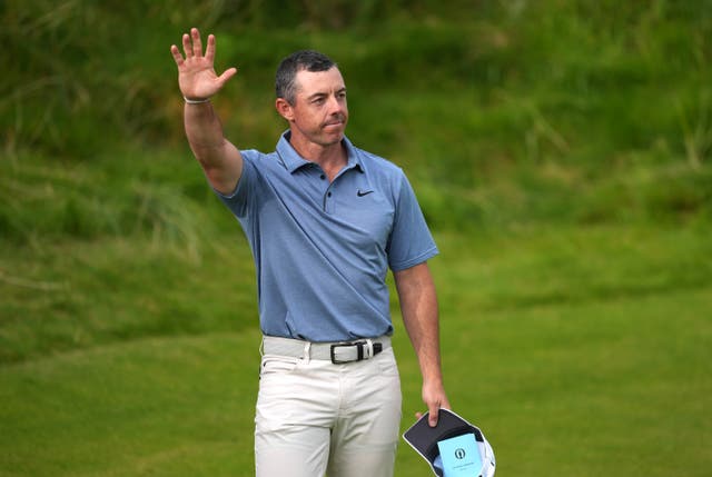 <p>Rory McIlroy has not played since last month's Open Championship at Portrush</p>