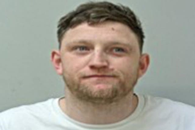 Daniel Burba has been jailed for 10 years for causing the death of his 14-year-old son, Ryan Morgan, by dangerous driving (Lancashire Constabulary/PA)