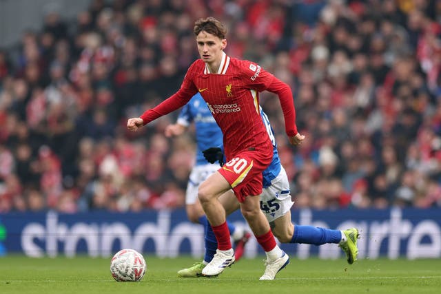 <p>Morton played a bit-part role for Liverpool last season</p>