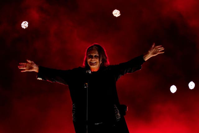 Ozzy Osbourne died at the age of 76 in July (David Davies/PA)