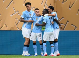 Phil Foden scored the opener for Man City against Wydad AC at the Club World Cup