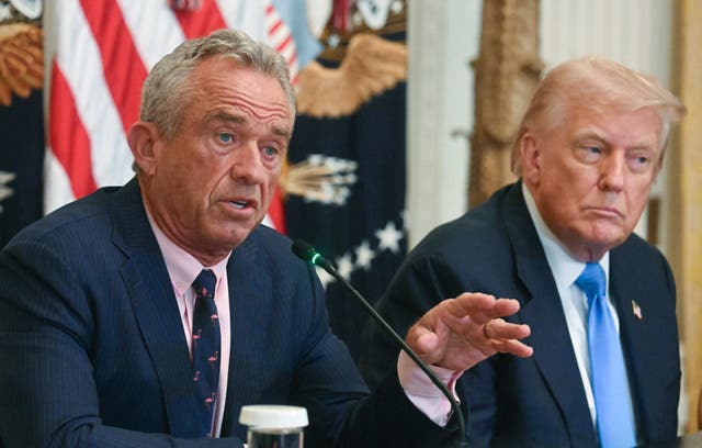 <p>Health and Human Services Secretary Robert F. Kennedy Jr has canceled $500 million in vaccine development after 'listening to the experts'</p>