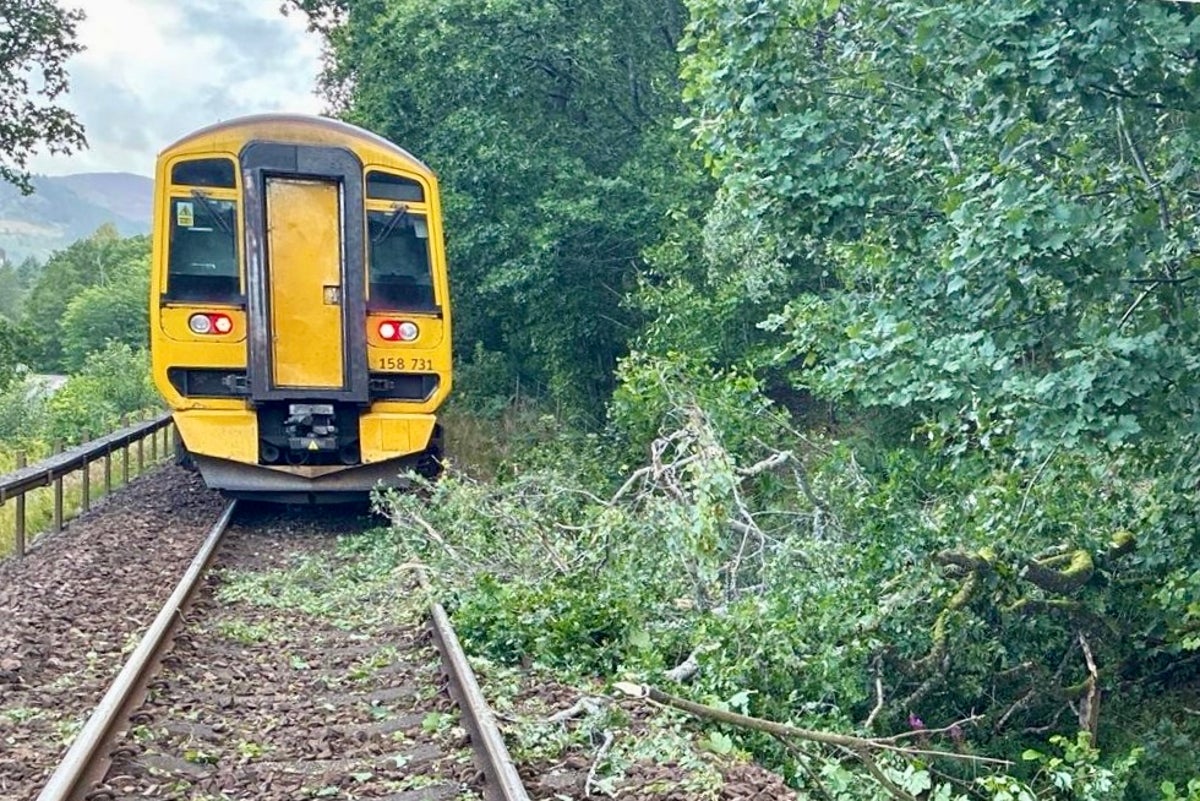 Storm Floris: All the rail, sea and air disruption as dozens of services cancelled