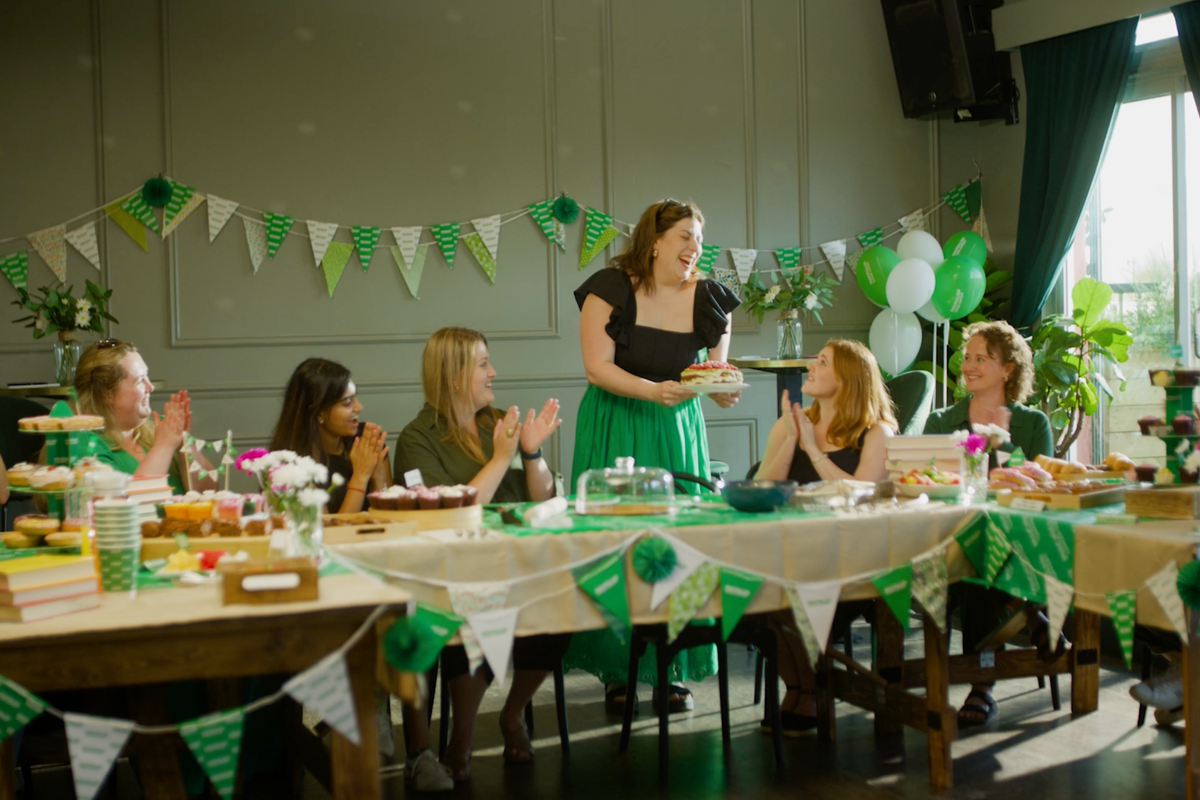 Book Club come together to throw a Macmillan Coffee Morning with a difference