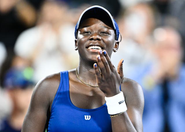 <p>Canadian teenager Victoria Mboko has reached the semi-finals of the Montreal Open</p>