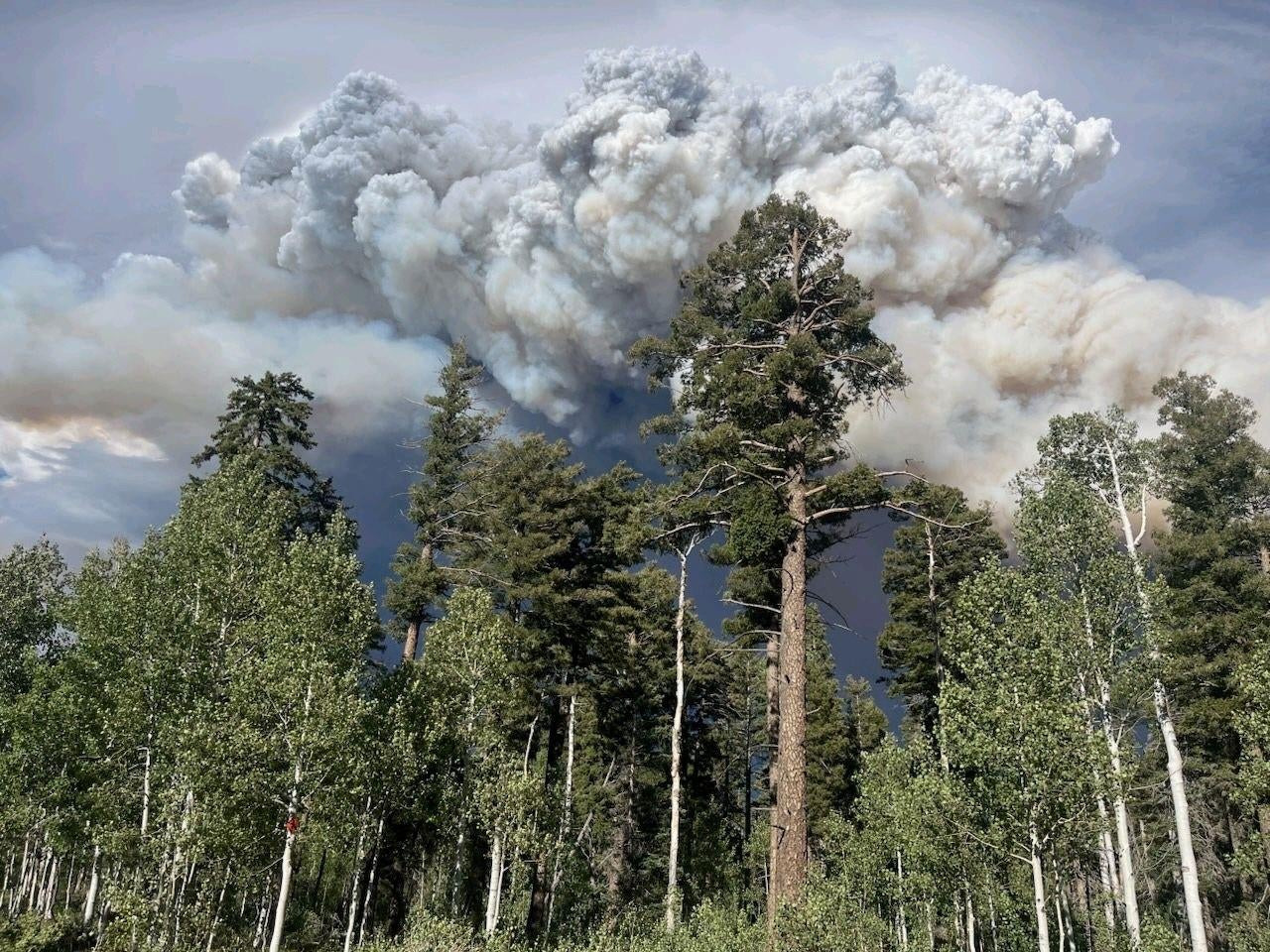 Towns near the blaze are hosting emergency community meetings this week about the fire, which threatens to endanger life, impact business supply chains and affect the tourism economy.
