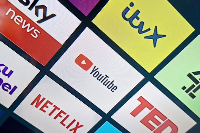 YouTube is now the second most-watched media service in the UK behind the BBC and ahead of ITV, according to an annual Ofcom report (PA)
