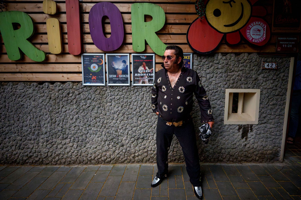 Don’t Be Cruel: Photos of a Roma performer fighting discrimination, one Elvis song at a time