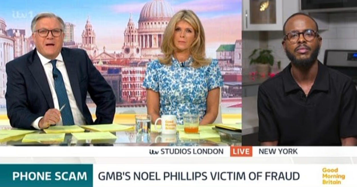 Phillips shares his experience with Ed Balls and Kate Garraway
