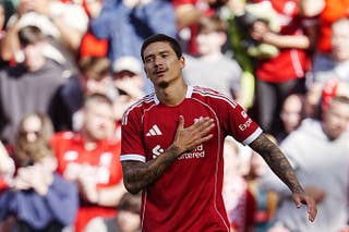 Liverpool striker Darwin Nunez is a target for Al Hilal (Peter Byrne/PA)