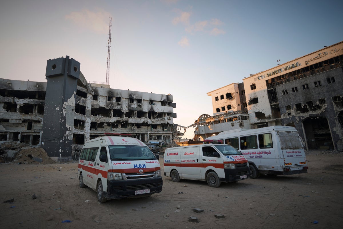 The uninhabited island being converted into medical facility to treat 2,000 wounded from Gaza
