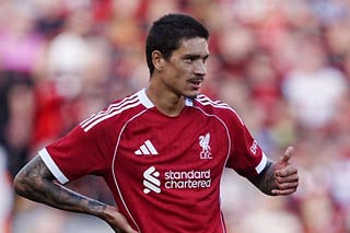 Liverpool striker Darwin Nunez is set for a move to Al Hilal (Peter Byrne/PA)