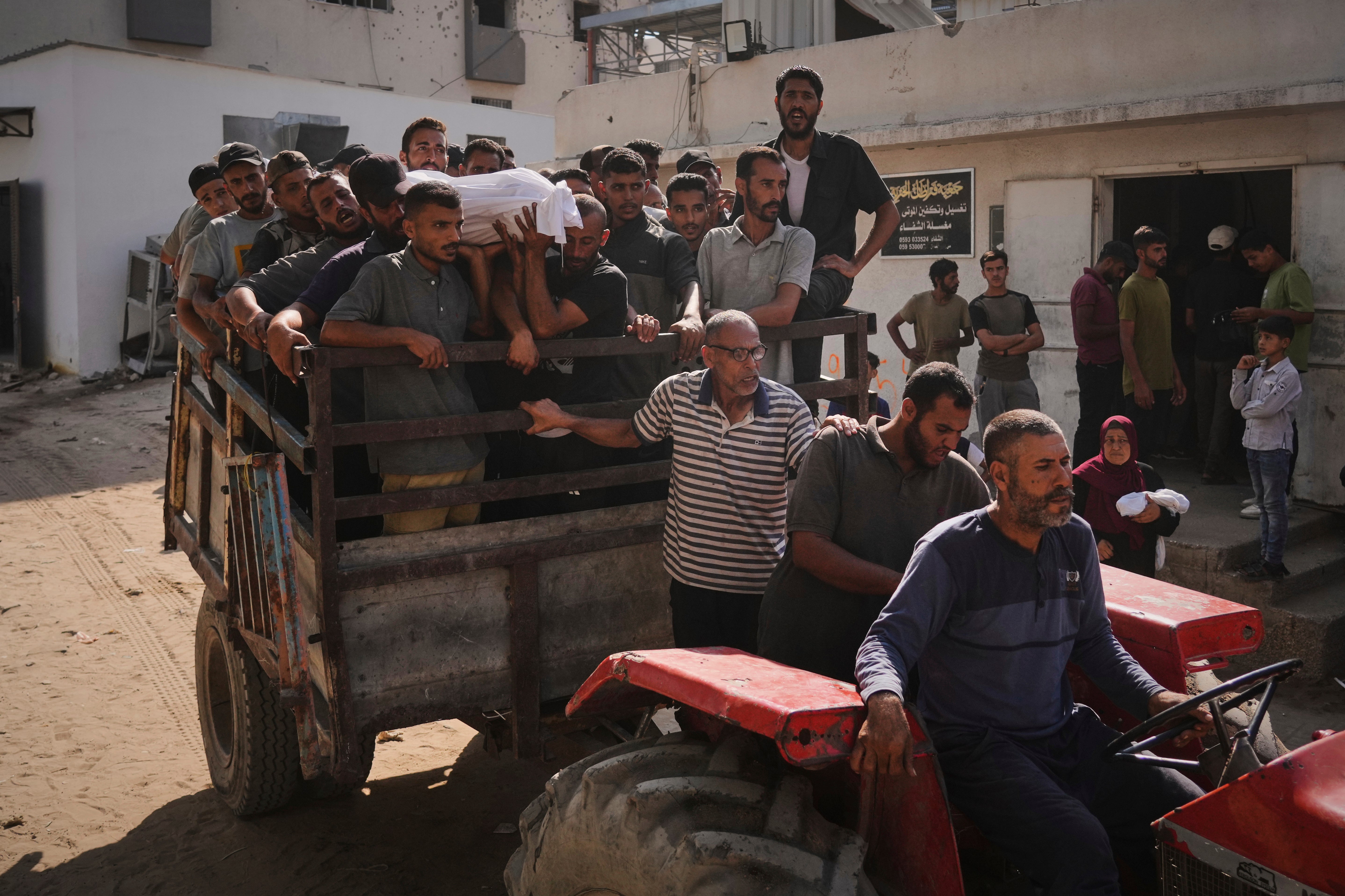 APTOPIX Israel Palestinians