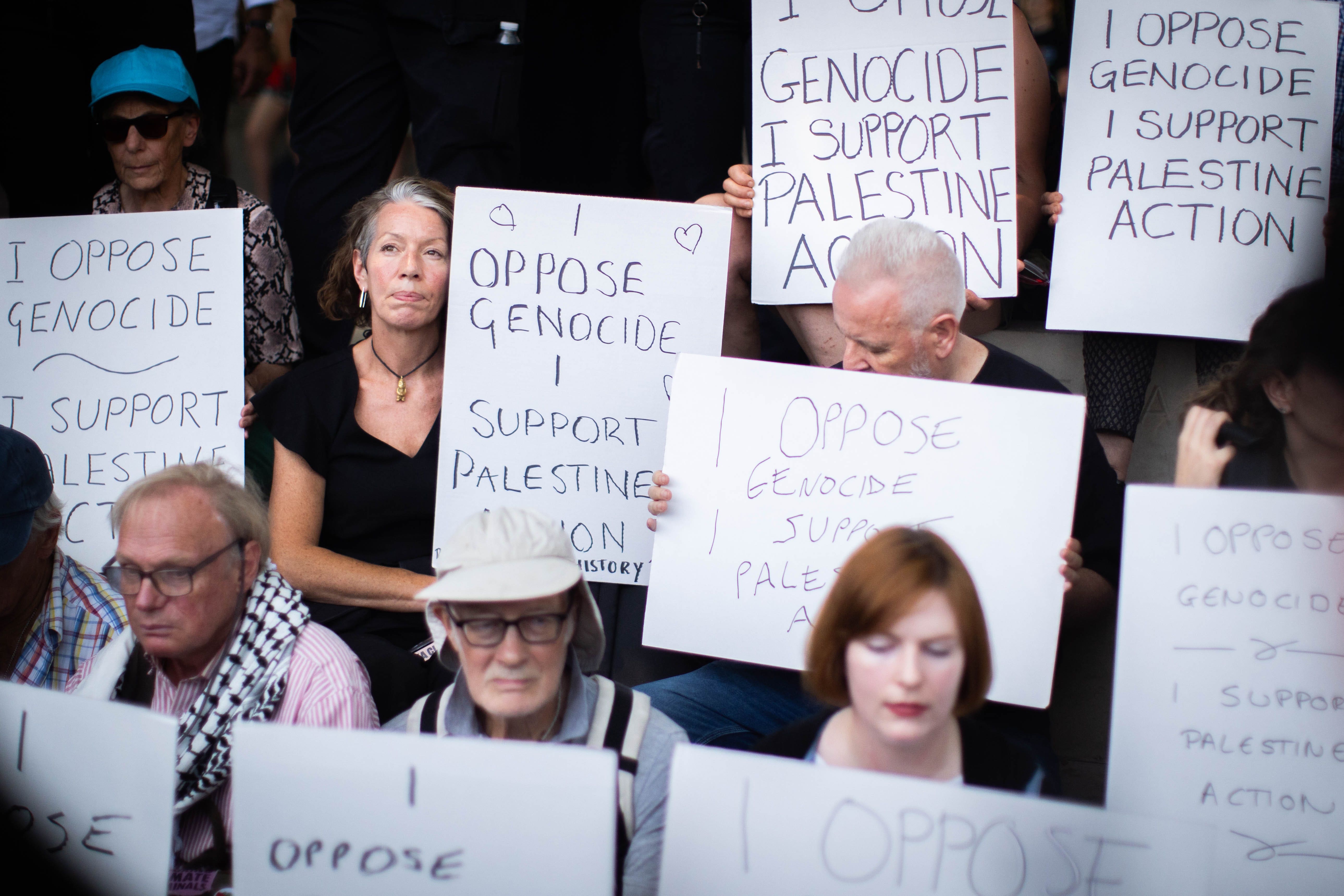 Hundreds are expected to take part in a protest in Parliament Square to call for the de-proscription of Palestine Action