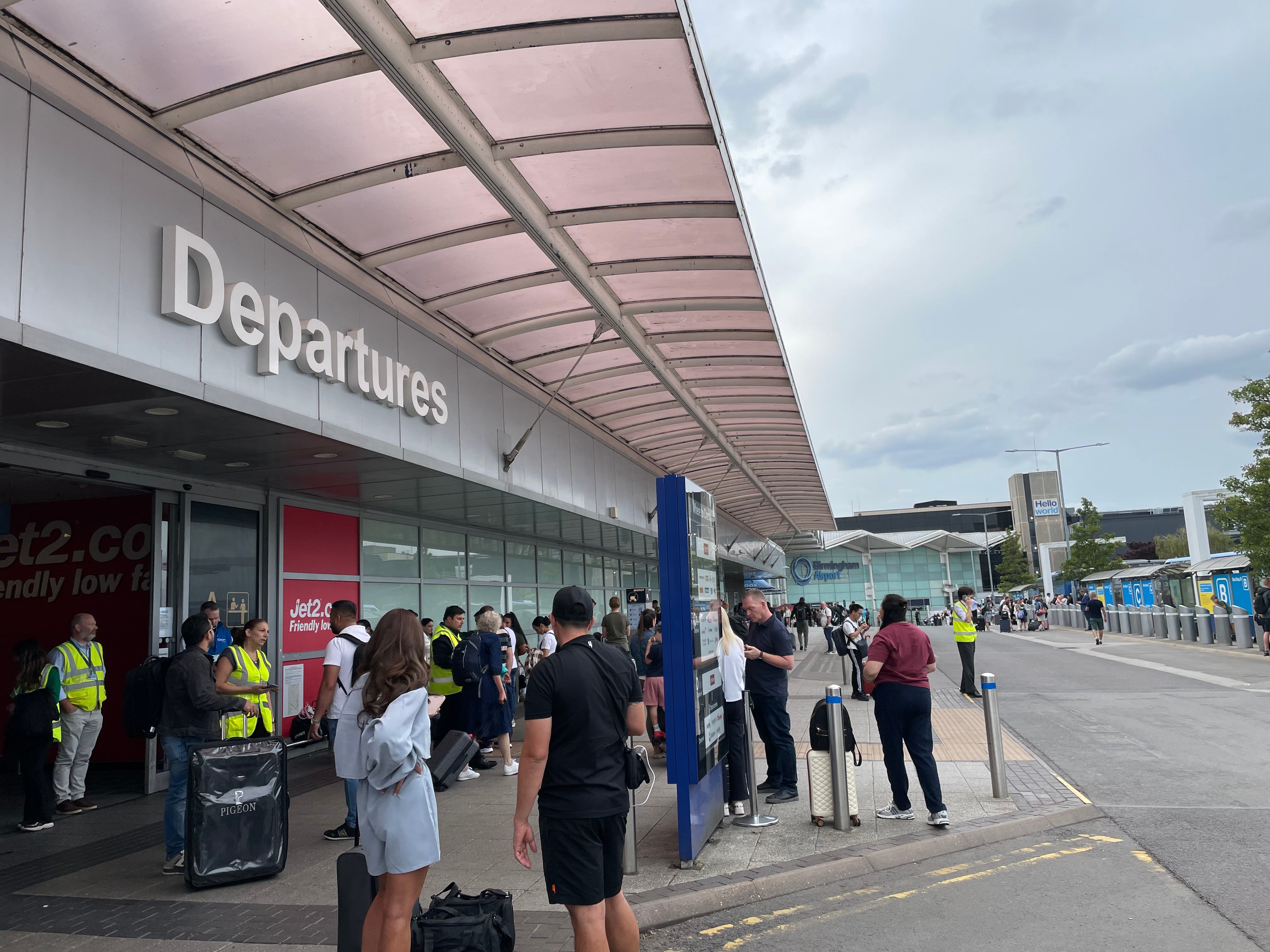 Passengers faced delay