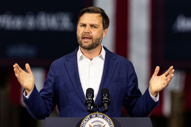 Vice president JD Vance (Lauren Leigh Bacho/AP)