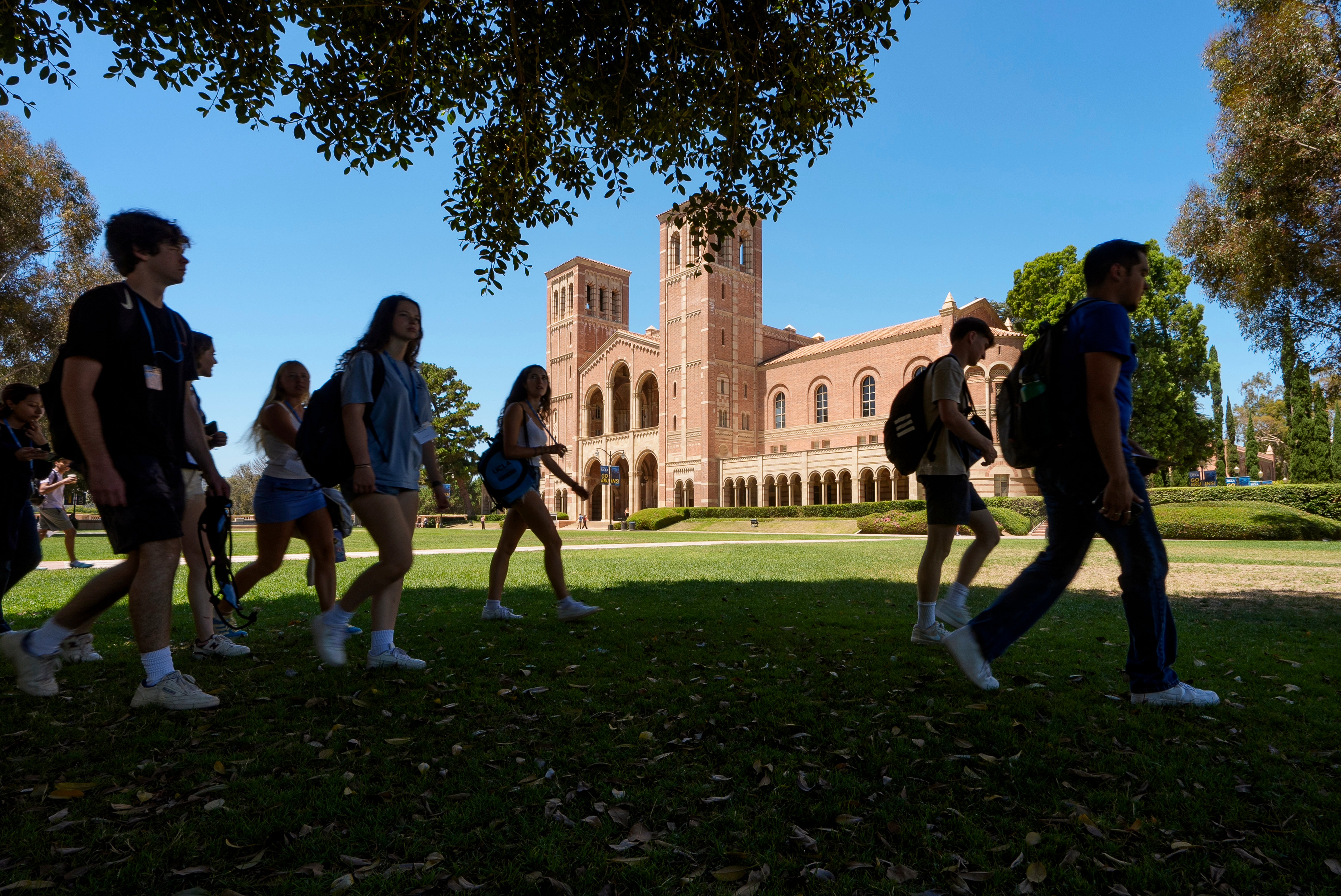 University of California president said he would negotiate with Trump administration to protect $584 million in funds threatened over allegations UCLA didn’t stop campus antisemitism