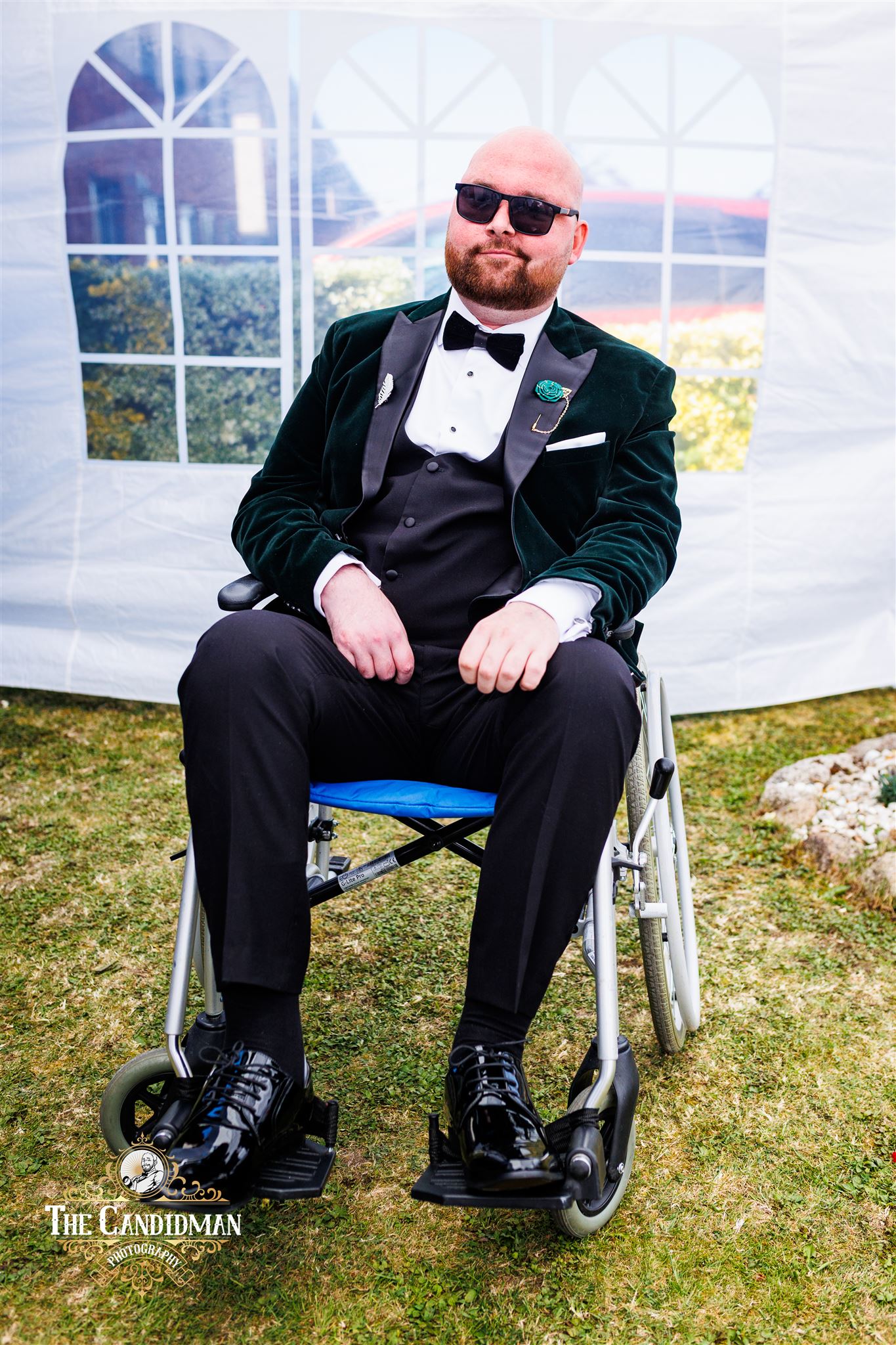 Dean on his wedding day