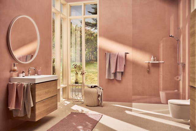 Choose features that ensure your bathroom will become a haven for wellbeing (Hansgrohe/PA)
