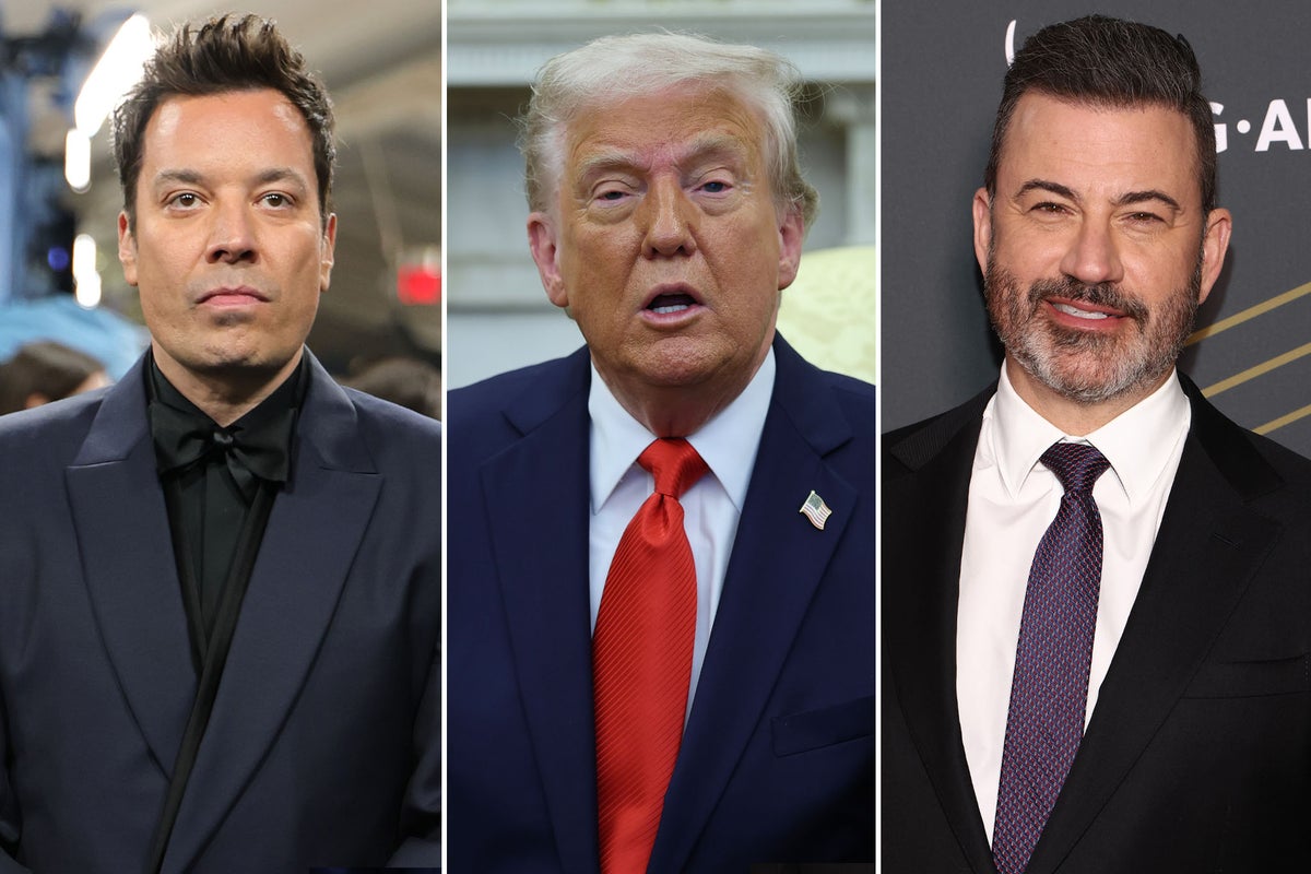 Trump reiterates claim that Kimmel and Fallon will be canceled while discussing Howard Stern
