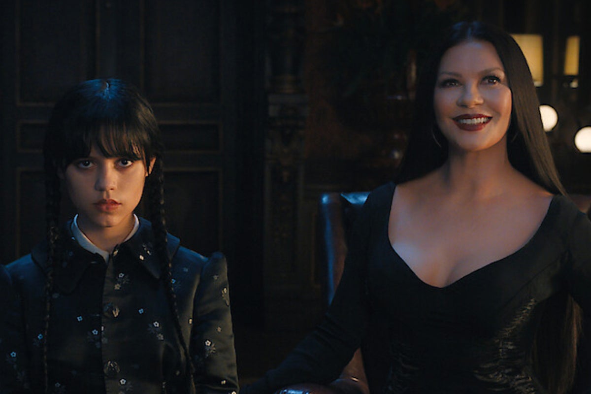 Catherine Zeta-Jones describes the mother-daughter relationship in Wednesday as ‘contentious’